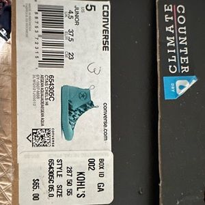 Converse rain boots Kids size 5